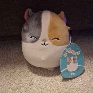 NWT Squishmallows Pax The Hamster Plush—5 Inches